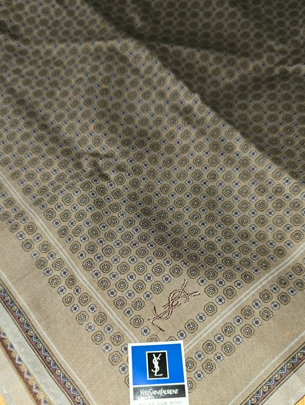 YSL Handkerchief 19" x 19"